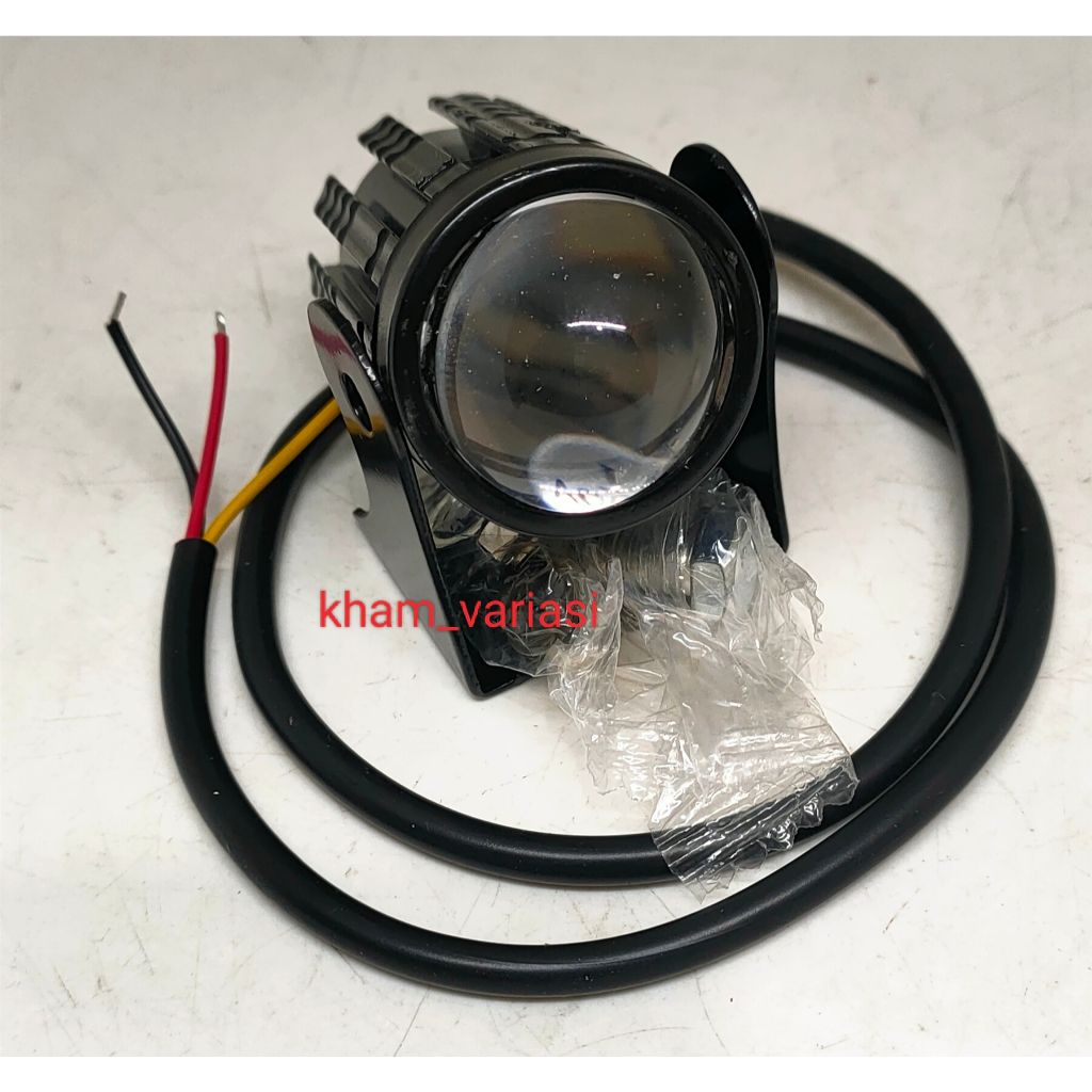 LAMPU TEMBAK LASER D2 2WARNA PUTIH & KUNING 12 VOLT