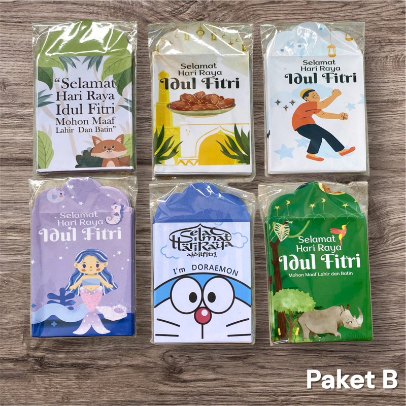 

Amplop Medium isi 60 (dilipat 1x) siap pakai