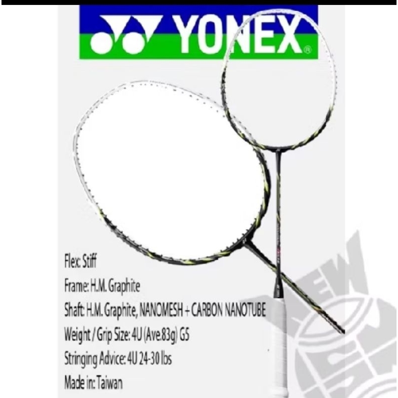 YONEX NANORAY 70 DX ORIGINAL TAIWAN