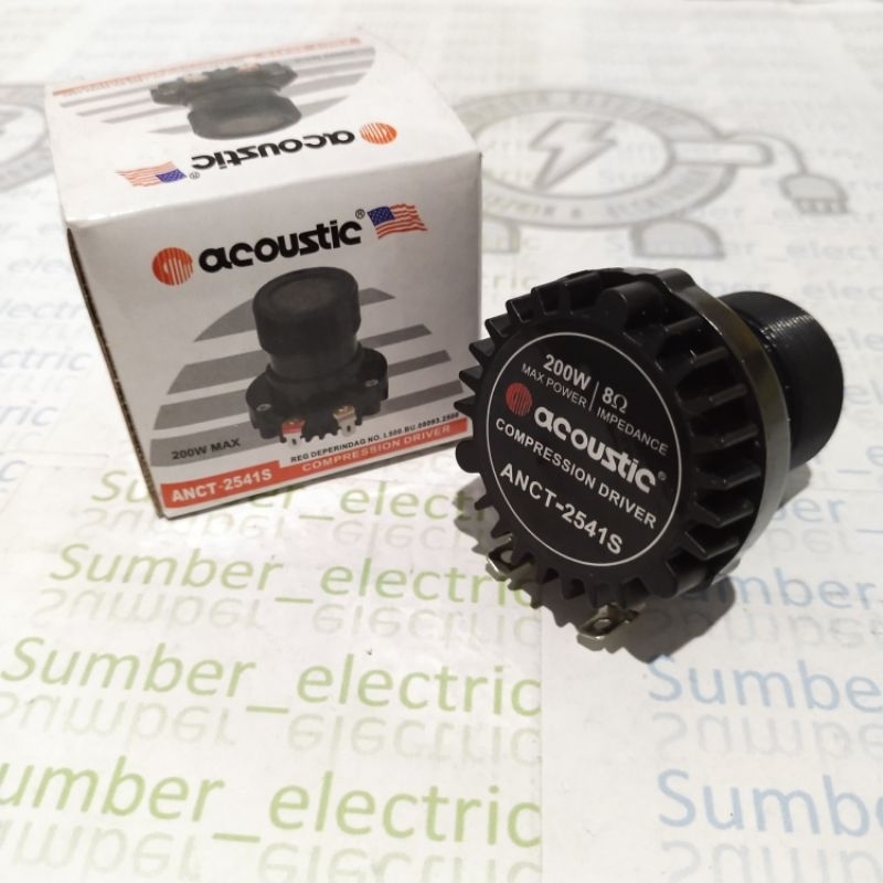 Tweeter ACOUSTIC HORN 200 WATT ANCT-2541S
