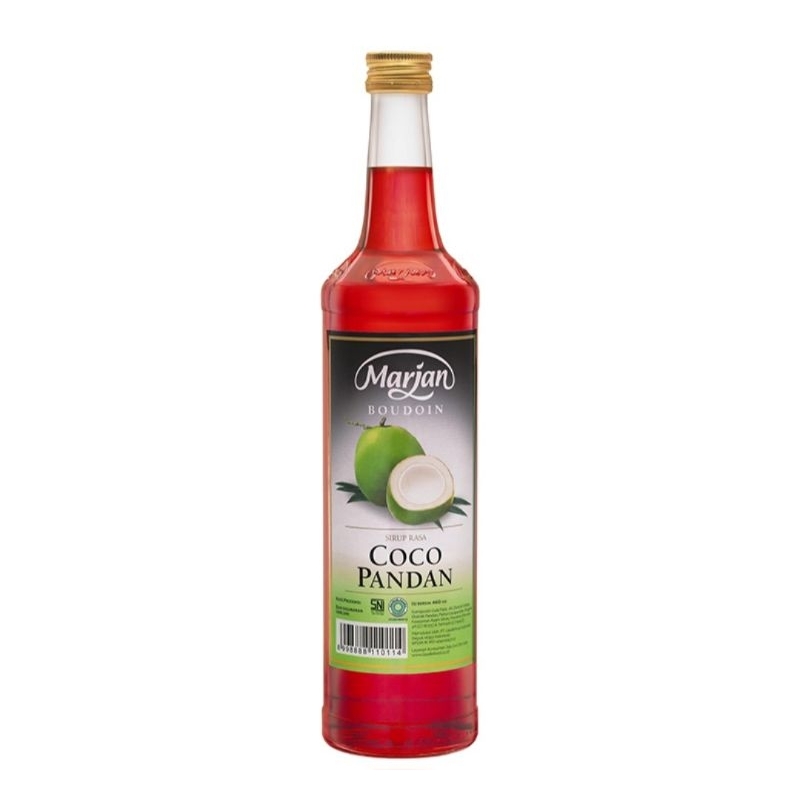 

Marjan Boudoin Sirup Cocopandan Botol 460 ml