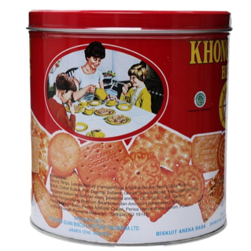 

Khong Guan Biscuit Kaleng 650gr