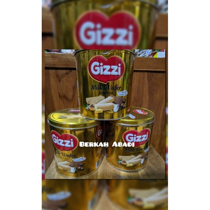 

Gizzi Milk Wafer Selection Kaleng 240gr