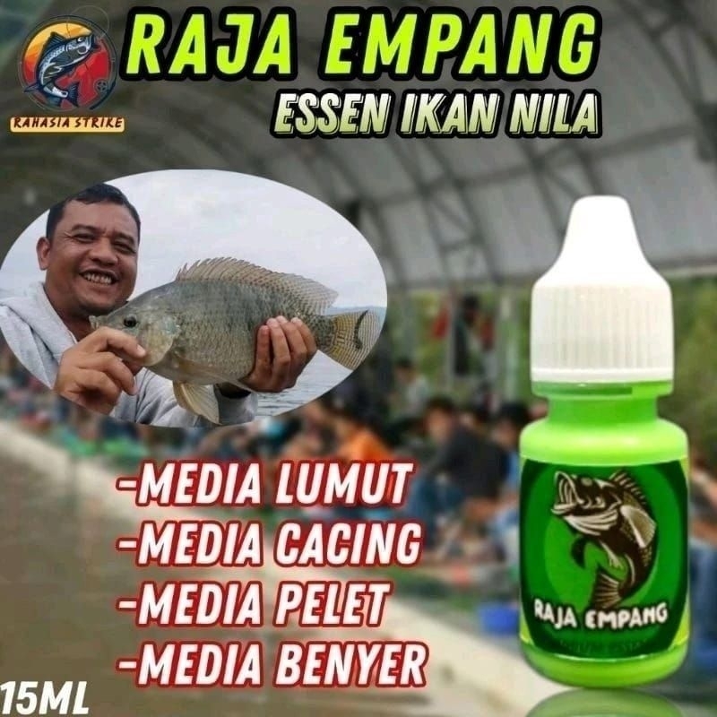 Essen ikan nila RAJA EMPANG  media lumut paling jitu Essen ikan nila aroma wangi