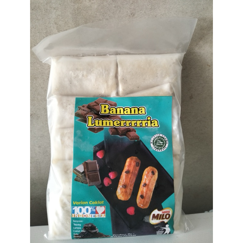 

pisang lumer gemoy milo