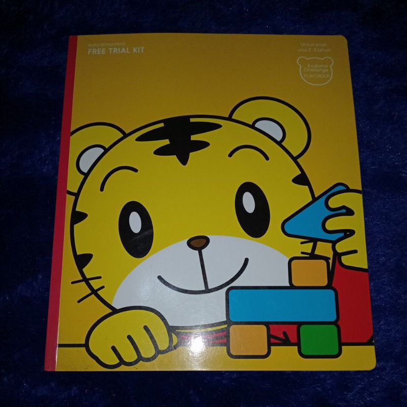 buku kodomo challenge playgroup (untuk anak usia 2-3 tahun)