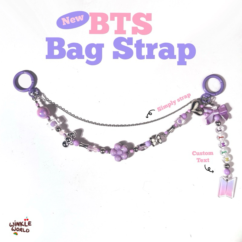 Concert Bag Strap JHOPE BTS / BTS /Gantungan BTS Hiasan untuk Tas Konser