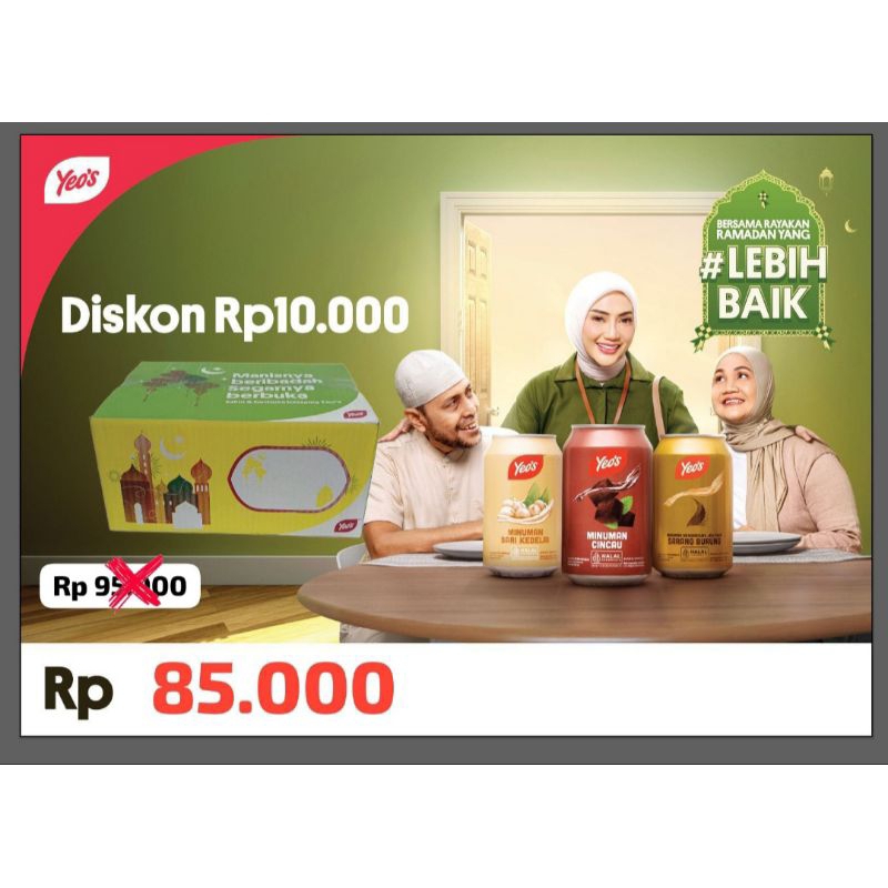 

minuman yeos edisi ramadhan isi 12 Kaleng