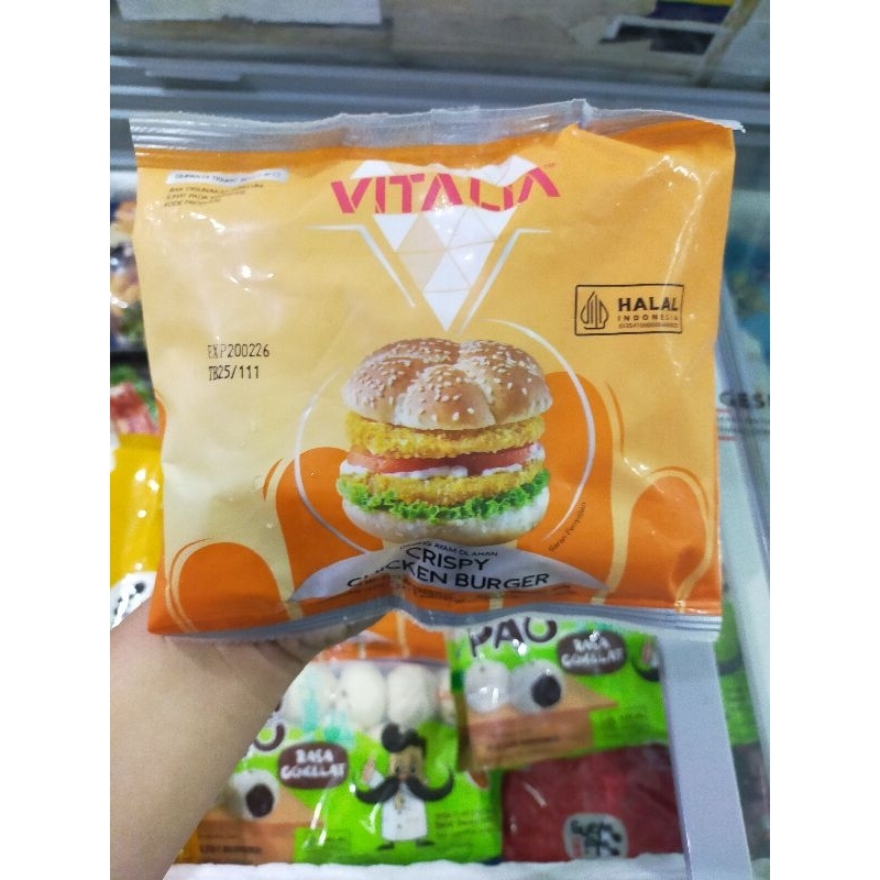 

VITALIA CRISPY CHICKEN BURGER ISI 6