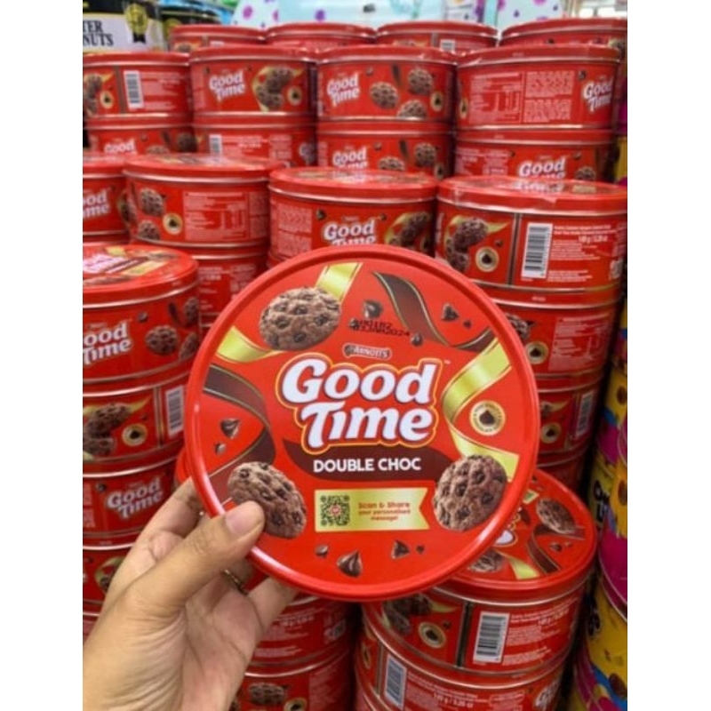 

Good Time adalah merek biskuit cokelat yang renyah