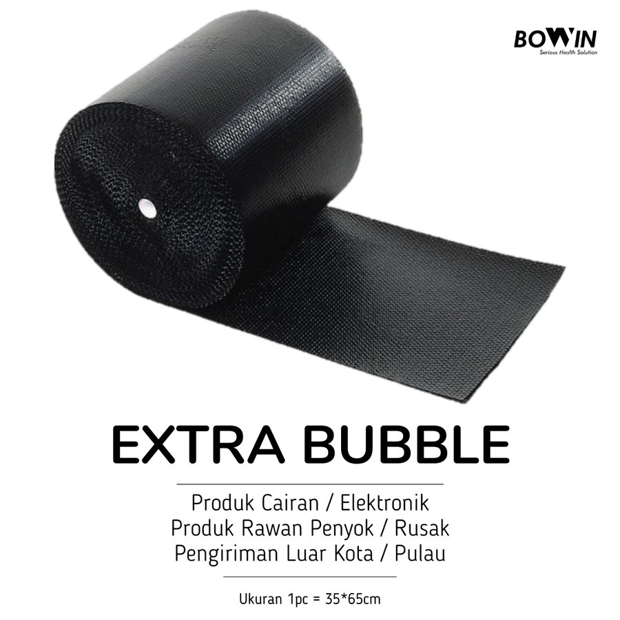 

Packing Extra Bubble Wrap untuk menghindari paket rusak