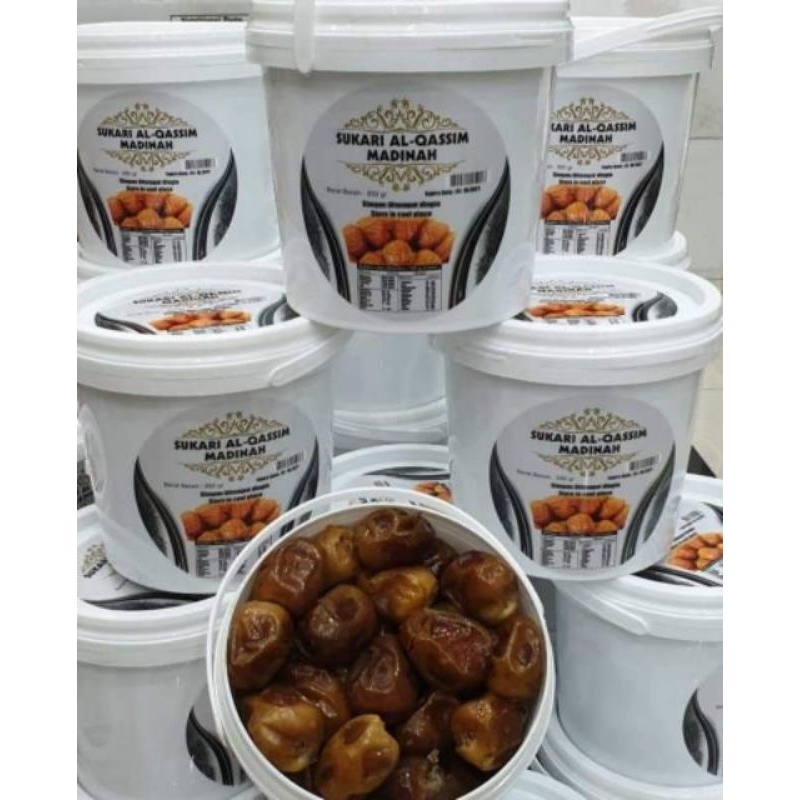 [ READY PALEMBANG ] Kurma Sukari Ember +/- 850gr
