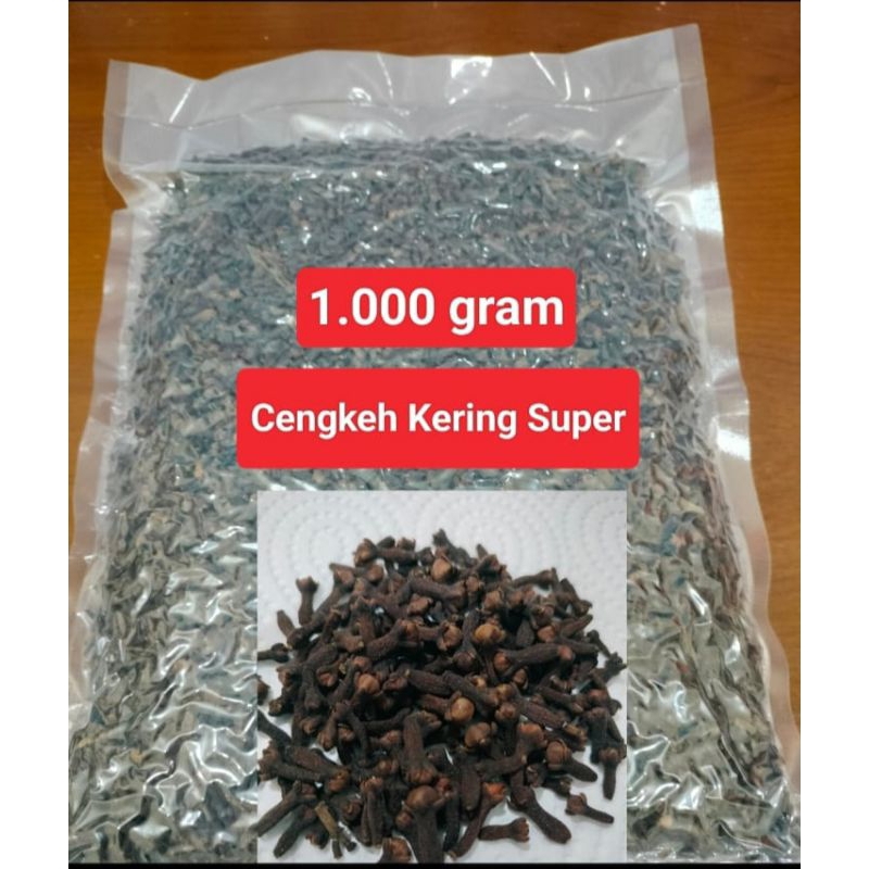 

CENGKEH KERING SUPER TANPA TANGKAI BERSIH 1.000 GR