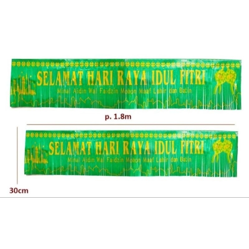 Garland Selamat Idul Fitri | Rumbai Selamat Idul Fitri