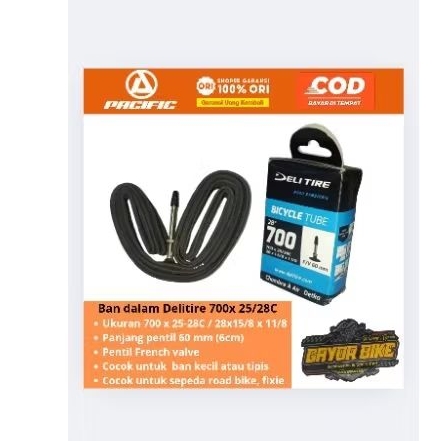 ban dalam 700x19-23c & 700x25-28c road bike/fixie/gravel