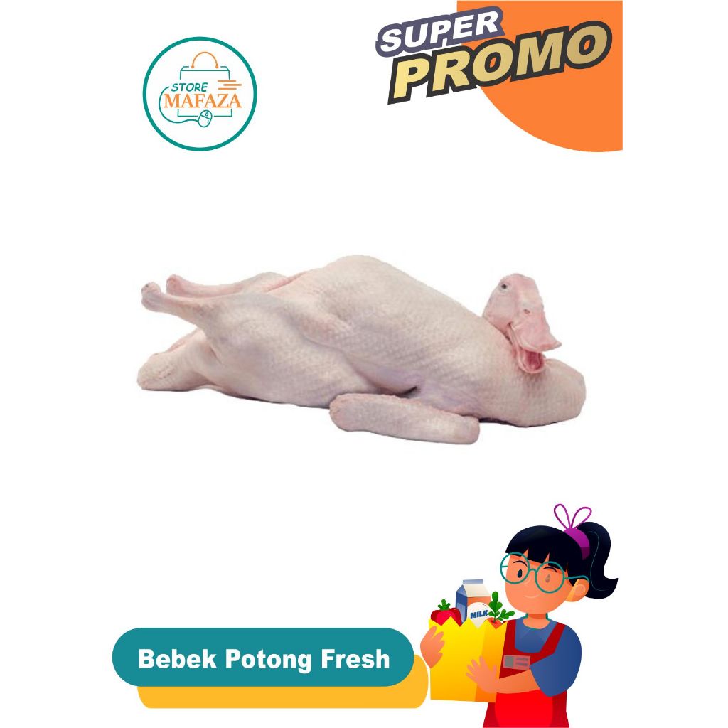 

KIRIM INSTAN Bebek Potong Fresh 1 Ekor