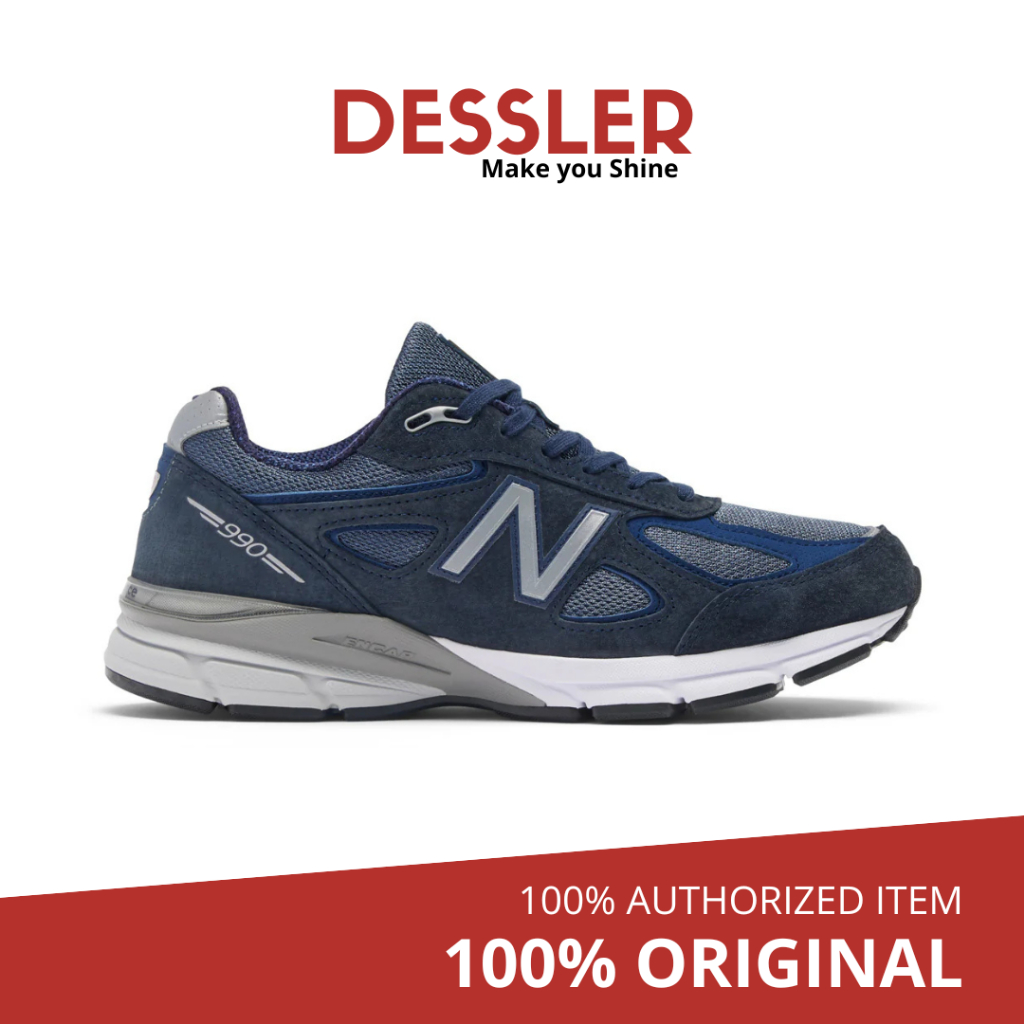 New Balance 990 V4 MiUSA -Navy Silver (U990NV4)
