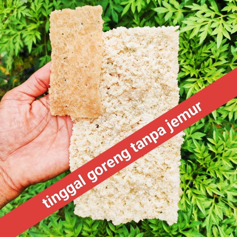 

1 kg kerupuk gendar lempeng puli krupuk beras khas madiun
