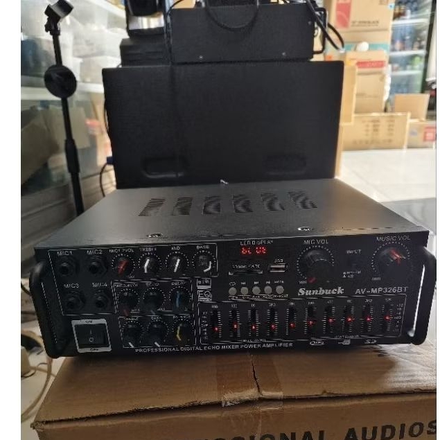 Amplifier Karaoke Mixer Audio