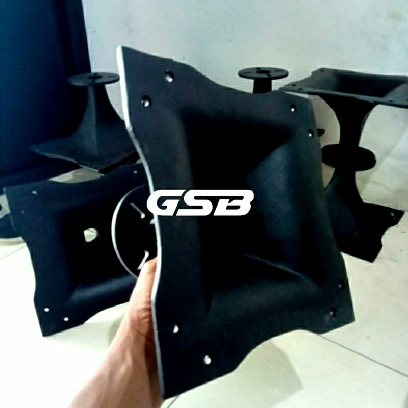 HORN TWITER GC MANADO HORN TWITTER UKURAN 25X25 BAHAN DIRAL (ALUMINIUM)