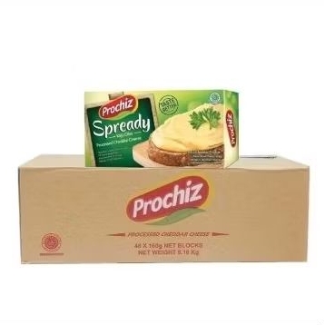 

Keju Prochiz Spready Cheese 1 Dus isi 48pc x160