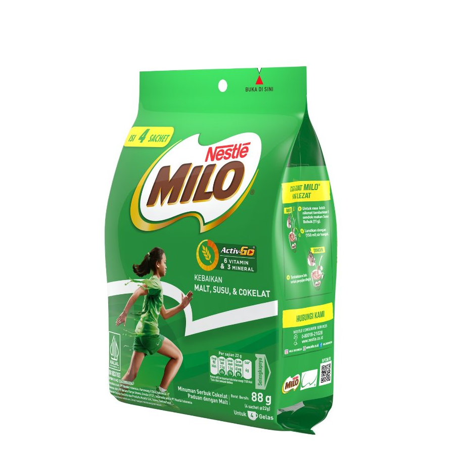 

MILO ACTIV GO 4SX22G POLYBAG 88 GR 8992696522732
