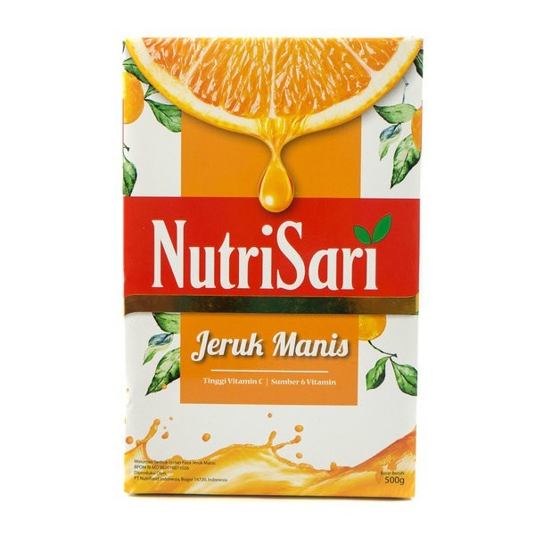 

NUTRISARI JERUK MANIS KTK 500 GR 749921005410