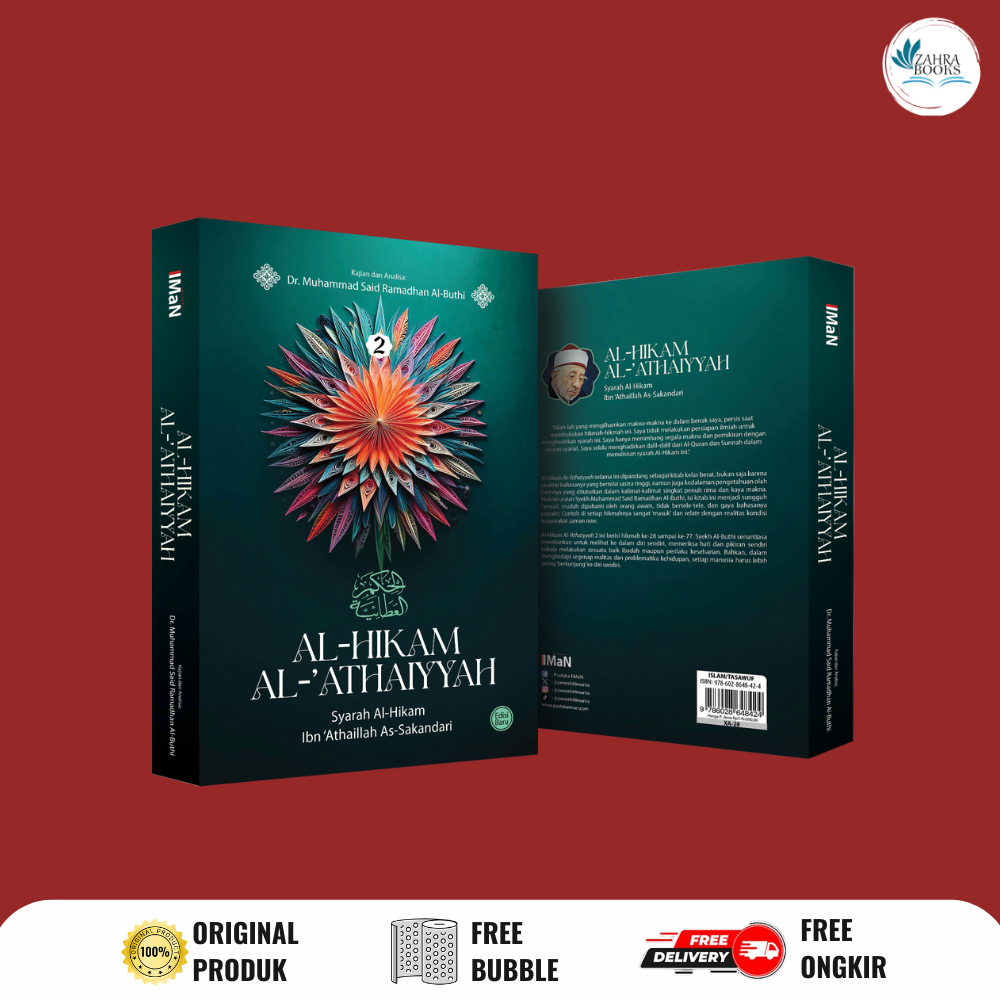 BUKU AL-HIKAM AL-ATHAIYYAH 1 & AL-HIKAM AL-ATHAIYYAH 2 by Dr. Muhammad Said Ramadhan Al-Buthi - Pust