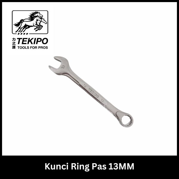 Kunci Ring Pas 13MM Tekipo / Combination Wrench Sunk Panel 13 MM AX-WR-CO0008