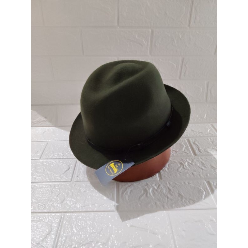 topi laken fedora rolling hat