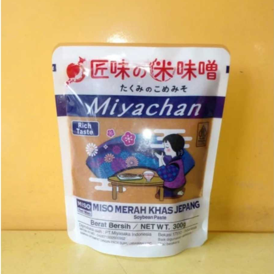 

Miyachan Pasta Merah Miso Soup / Soybean Paste [300 gr]