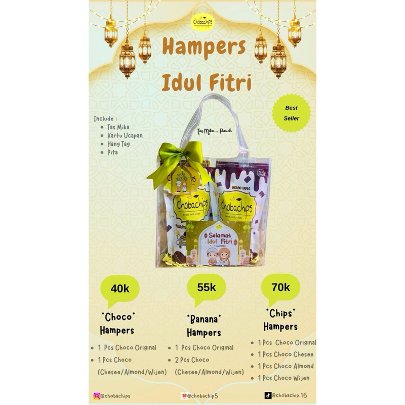 

Hampers Lebaran/Idul Fitri - ChobacHips (tas mika)