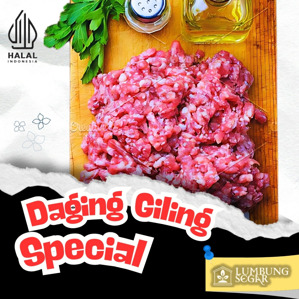 

Daging Sapi Giling Spesial Special Halal - Berkualitas - Terjangkau