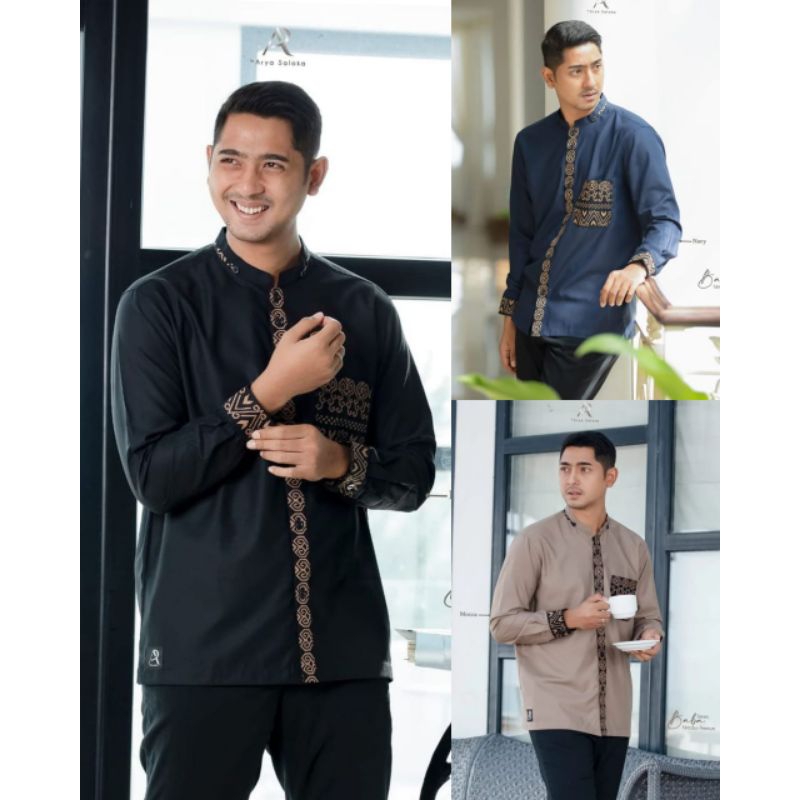 Ar by Arya saloka Kode Arya Series | Koko Ar by Arya saloka One Satu Set Baju Celana