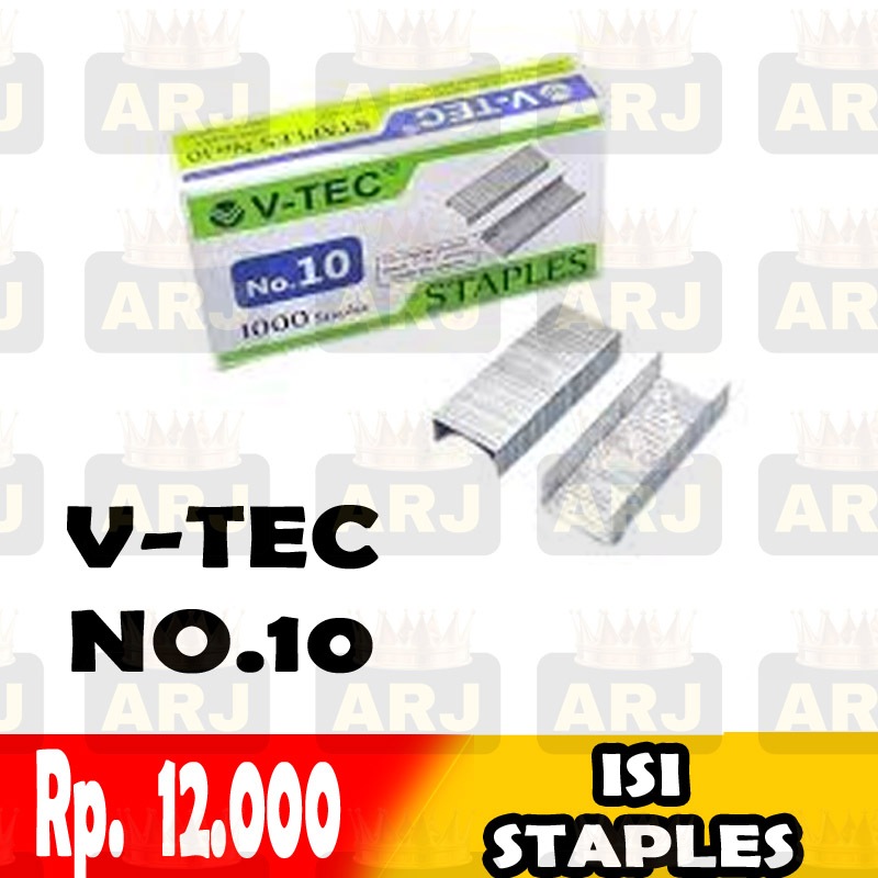 

ISI STAPLES V-TEC - No.10 isi 1000 staples