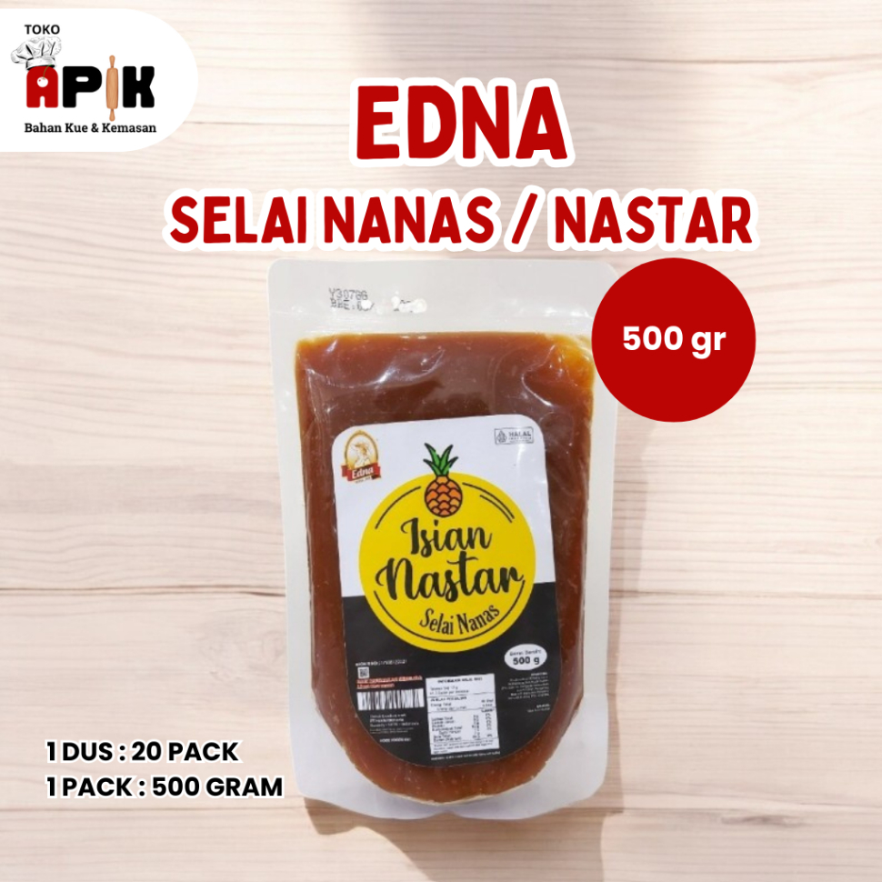 

SELAI NANAS EDNA UNTUK KUE KERING / NASTAR 500 GR