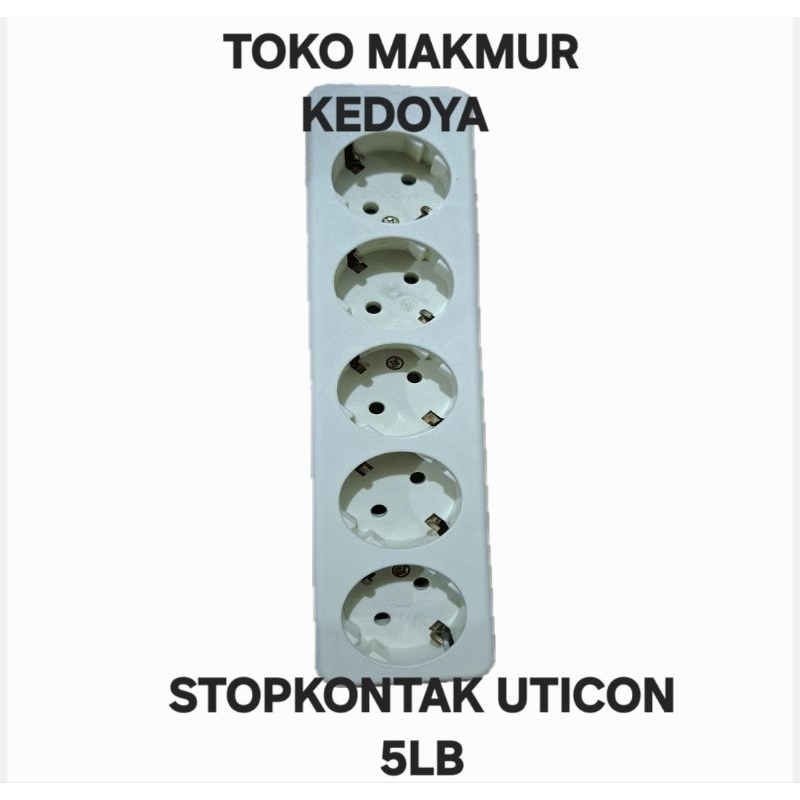 STOPKONTAK UTICON 5LUBANG