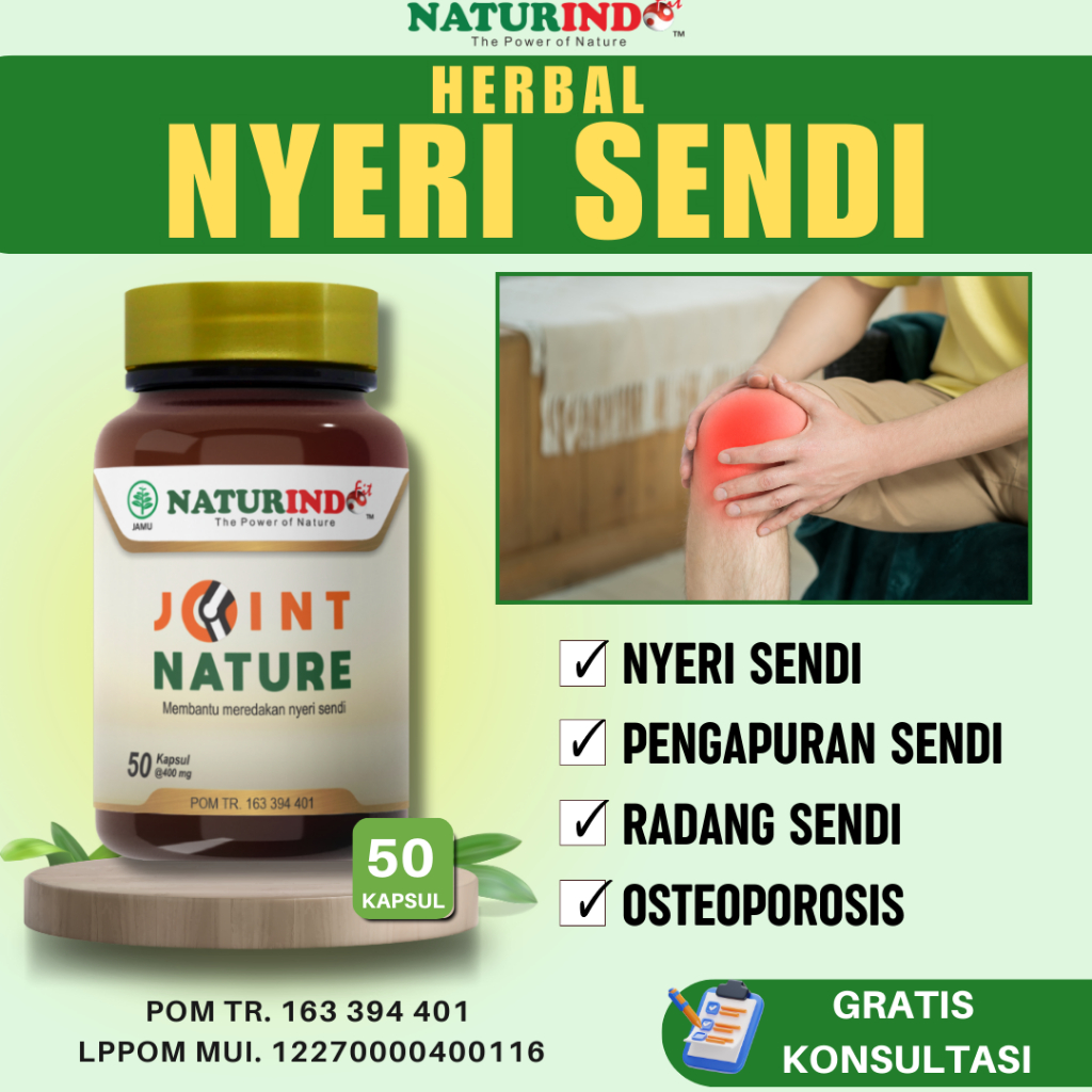 Obat Nyeri Sendi Joint Nature Nyeri Lutut radang Obat Sendi Nyeri Sendi Lutut