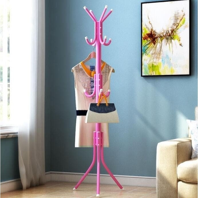DTG - Stand Hanger Gantungan Topi Gantungan Berdiri Coatrack Gantungan Baju Tas Jaket CT01
