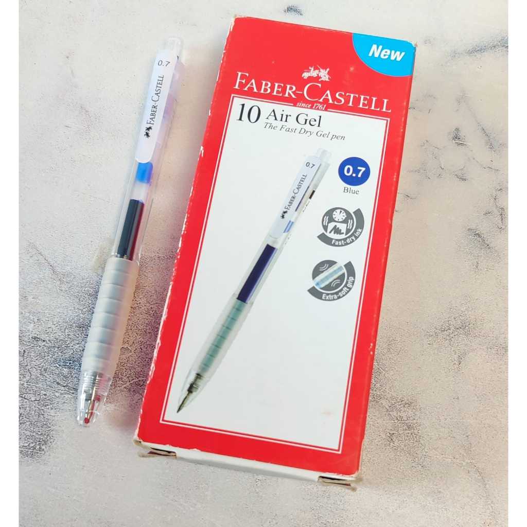 

Faber Castell 640251 Air Gel Pen Biru 0.7mm ( Satuan )