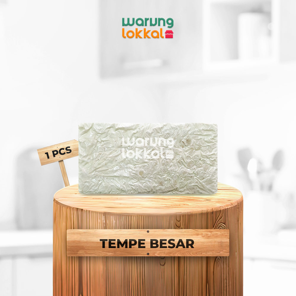 

Tempe Besar 1 Pcs - Warung Lokkal