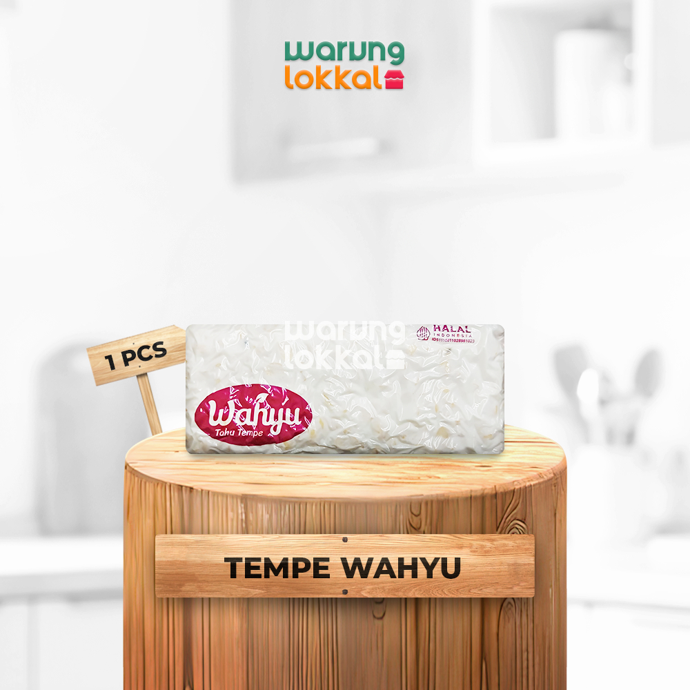 

Tempe Wahyu 1 Pcs - Warung Lokkal