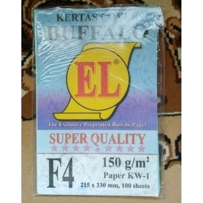 

(Isi 64 lbr) Kertas Jilid Hard Cover F4 150g/m²