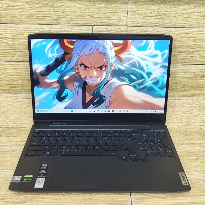 Laptop 2nd Lenovo IP GM 3 Core i5-10300H 8GB  GTX 1650 TI SSD 512GB