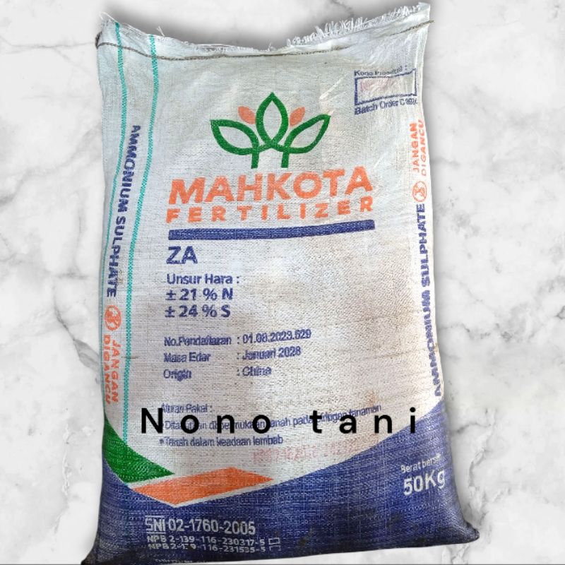 Pupuk Mahkota ZA Kemasan Repacking - 1kg