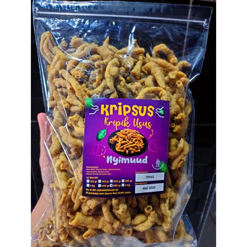 

Keripik Usus Berat 500 Gram