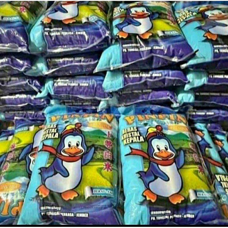 

BERAS PINPIN 5kg X 2 kemasan, BERAS PREMIUM, BERAS KRISTAL BERAS MURAH