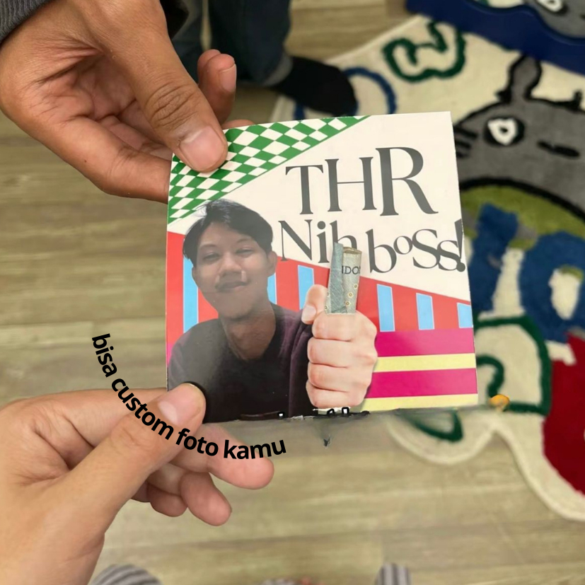 Amplop lebaran / money holder / amplop lebaran megang uang / amplop aesthetic