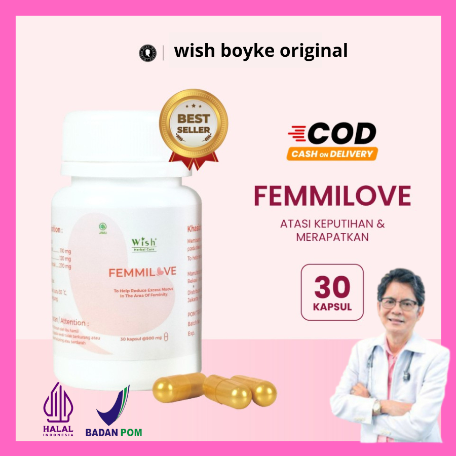 FEMMILOVE Obat Keputihan Dr Boyke