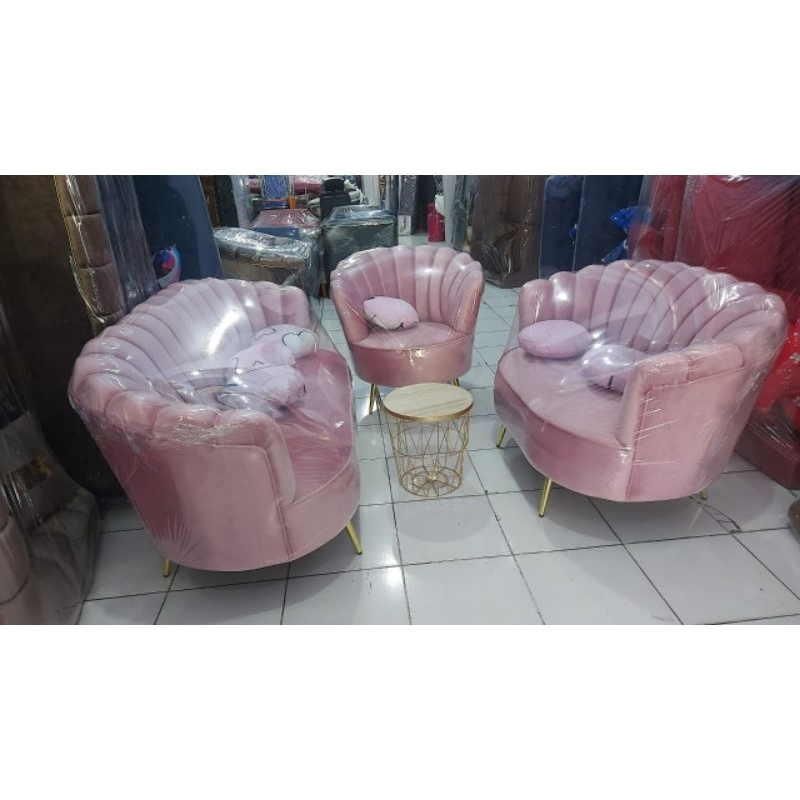 Sofa kerang 321  / Sofa minimalis kerang